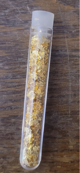 Gold Flake Vial