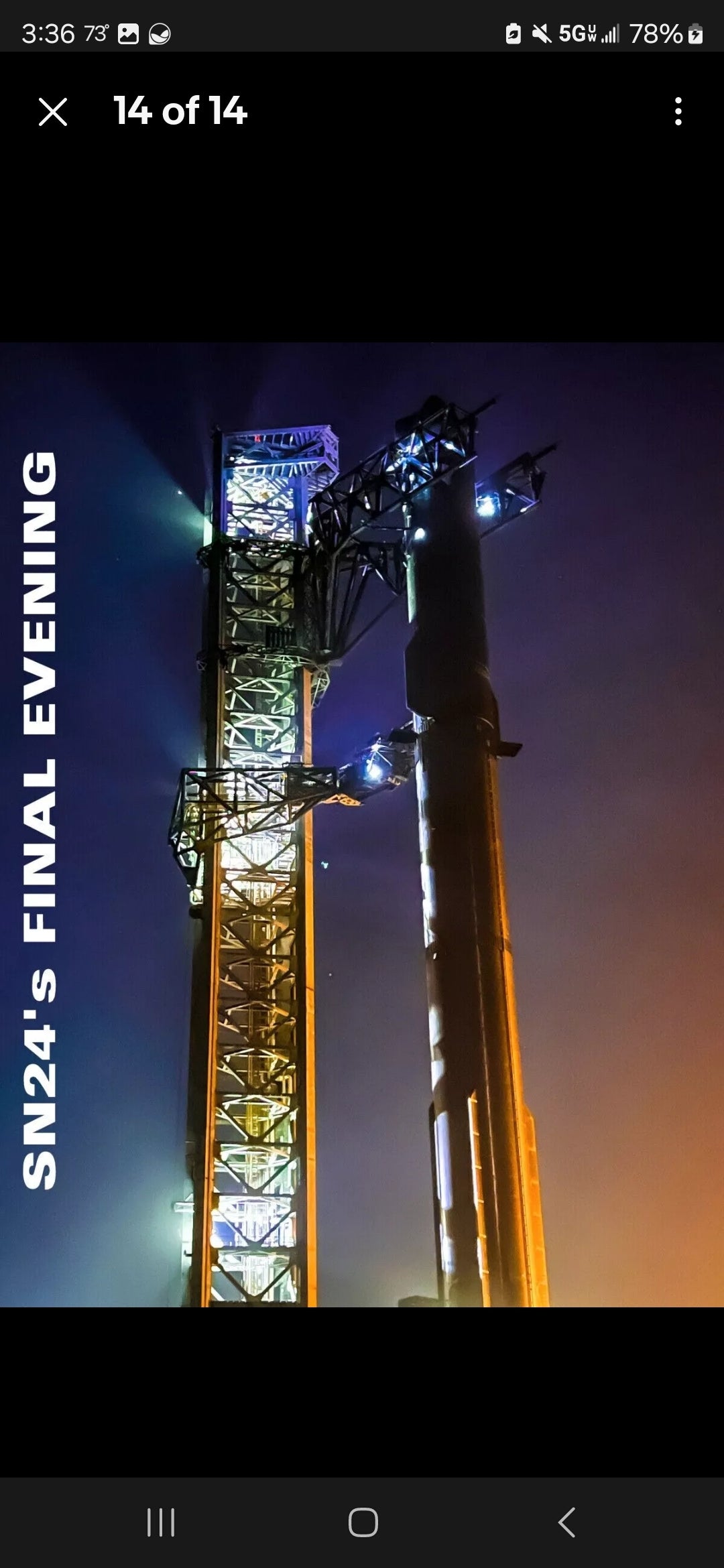Space X Starship SN24 Heat Shield Tile Flight 1 Surface Section IFT-1 Set (X Lg)