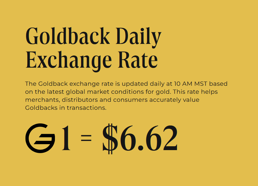 Lot of five (5) Goldback foil notes with 1/1000 oz of .999 Gold per note