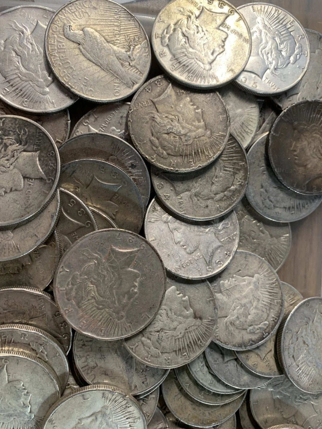 PEACE SILVER DOLLAR $1 90% SILVER RANDOM DATES