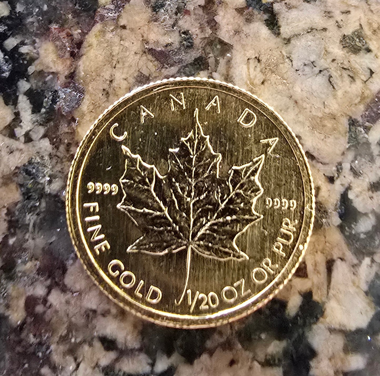 2006 Canada 1/20 oz Gold Maple Leaf BU
