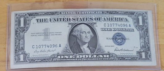 1957 One Dollar Bill