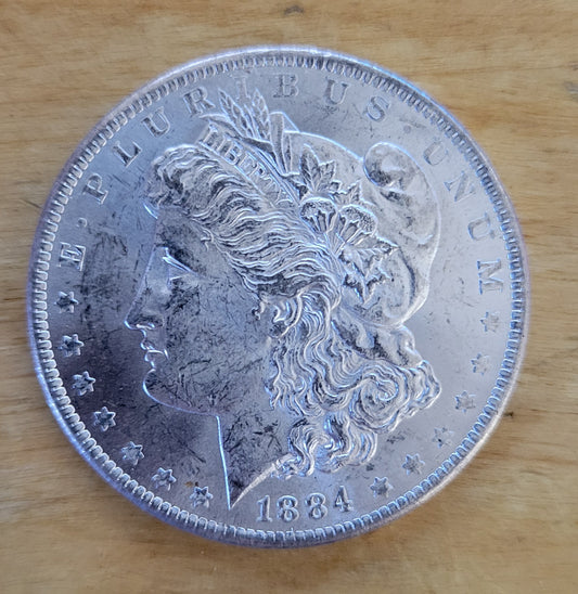 Random Date BU Morgan Silver Dollar