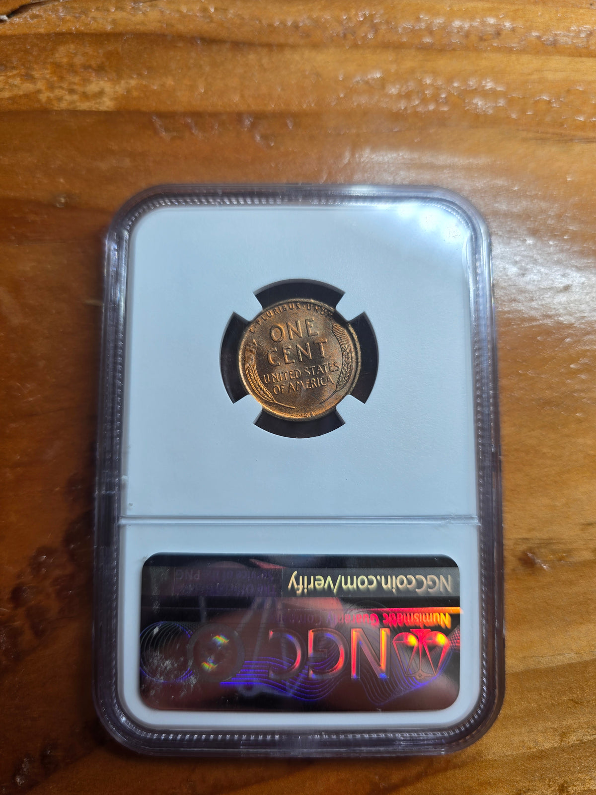1909 VDB 1C LINCOLN CENT NGC MS66RD 1 of ONLY a Few in GRADE
