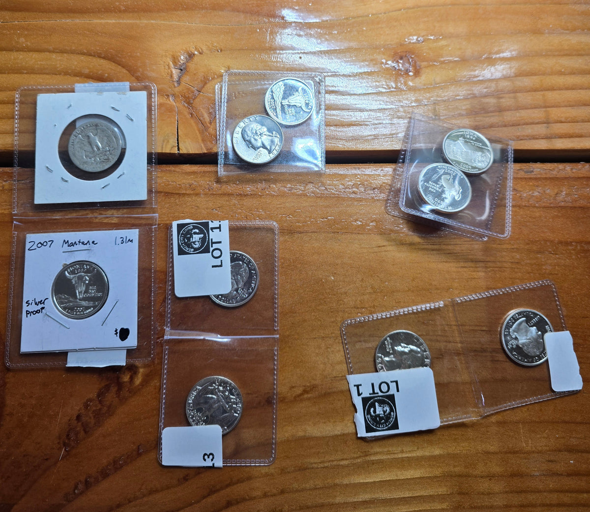 Collection of US Quarters, some dated 1935 Proof us mint quarters lot of 10