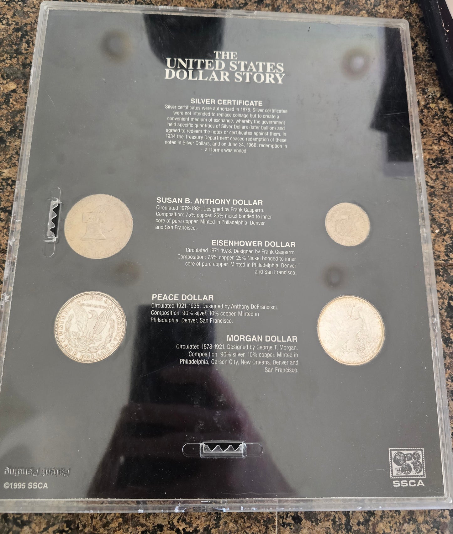 THE SILVER STORY / MORGAN DOLLAR, PEACE DOLLAR, IKE AND SILVER CERTIFICATE
