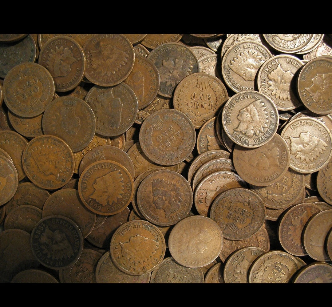 🔥 INDIAN HEAD CENT PENNY COLLECTION 1858-1909 OLD READABLE DATES 🔥