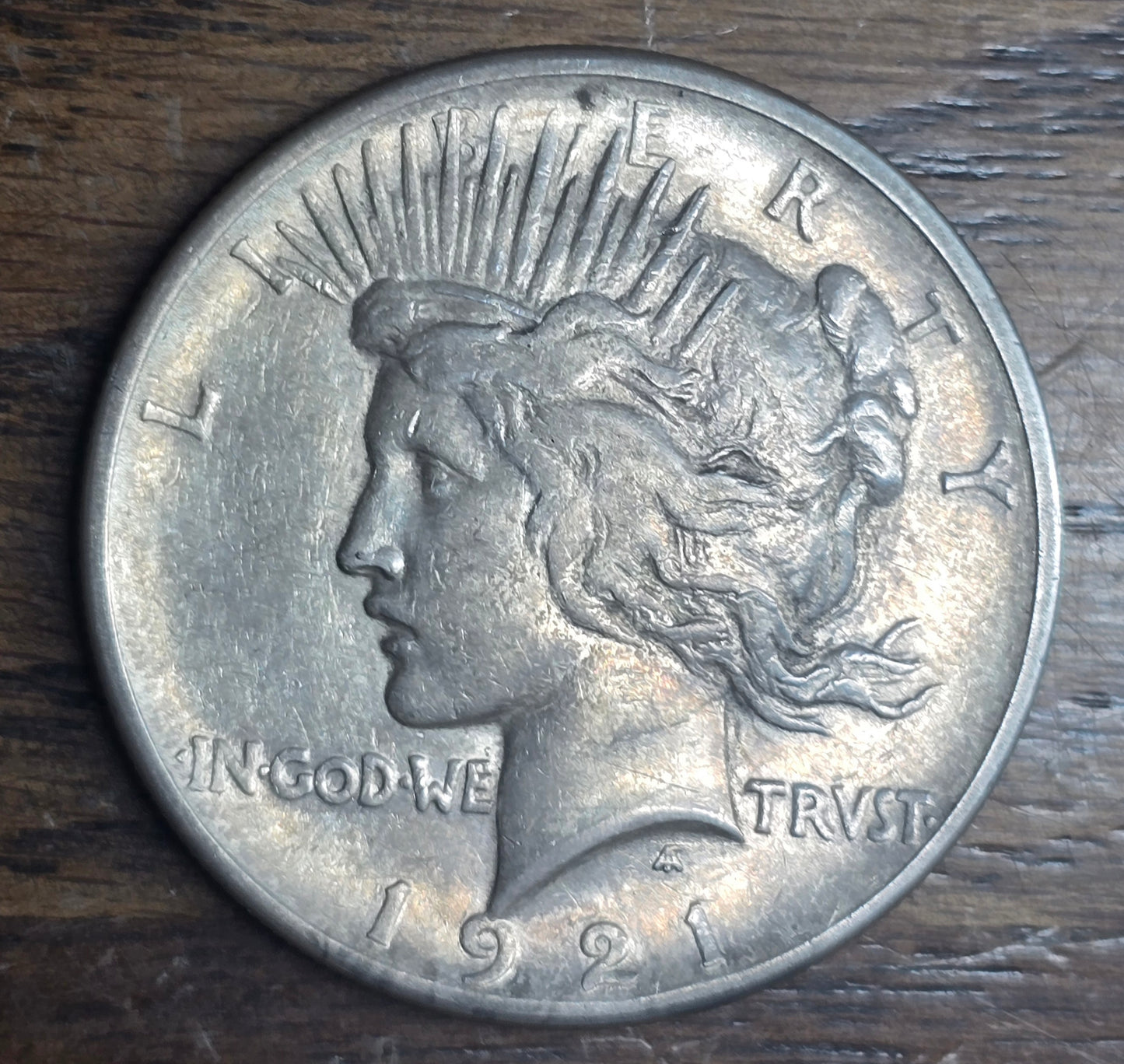 1921 High Relief Peace Dollar Better Date #2