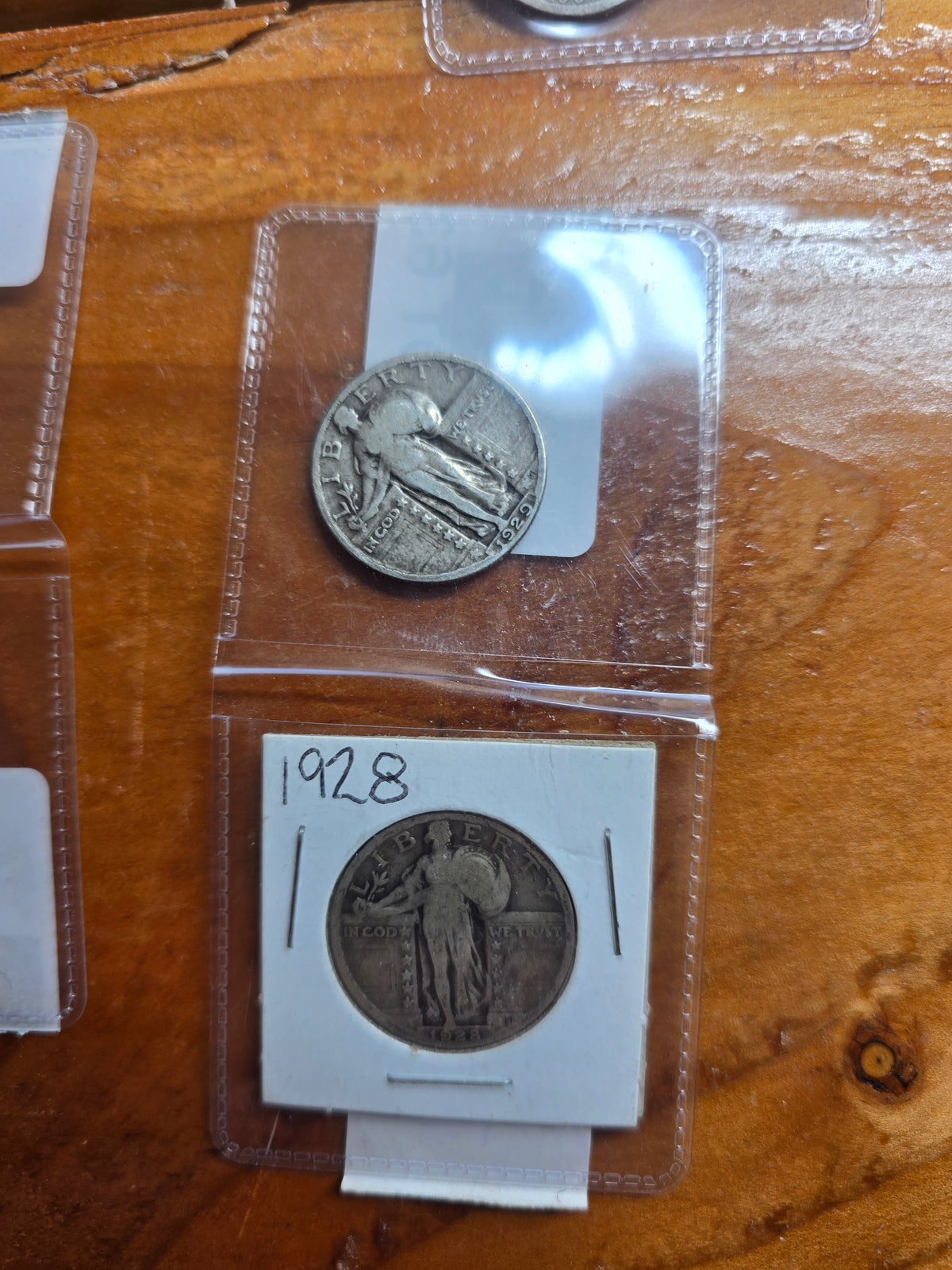 Lot of older US Mint coins 8 quarters and 8 dimes $2.8 FV barber and Liberty
