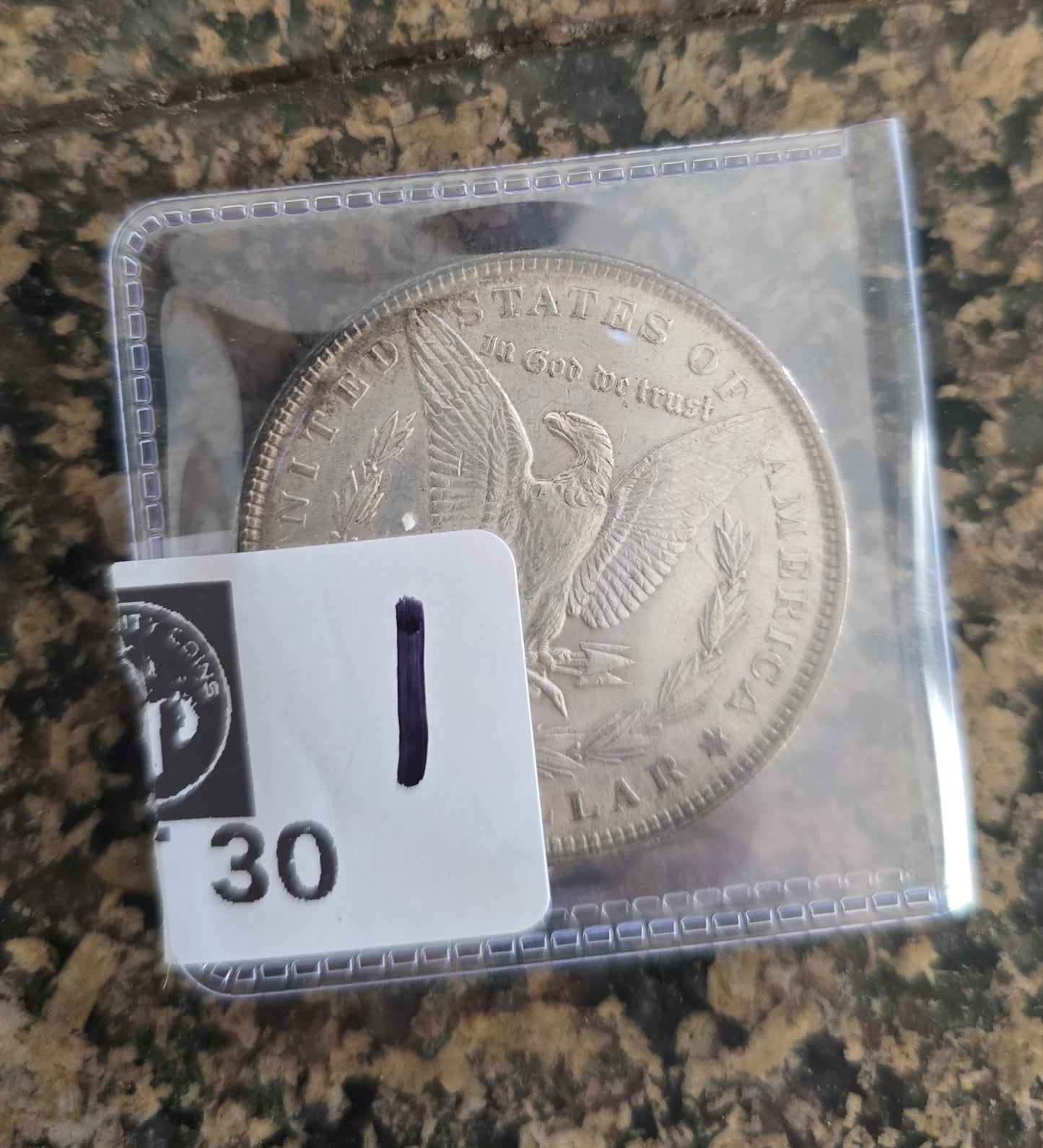 1884-P Rainbow Toned Morgan Unique One Of A Kind 🌈 #1