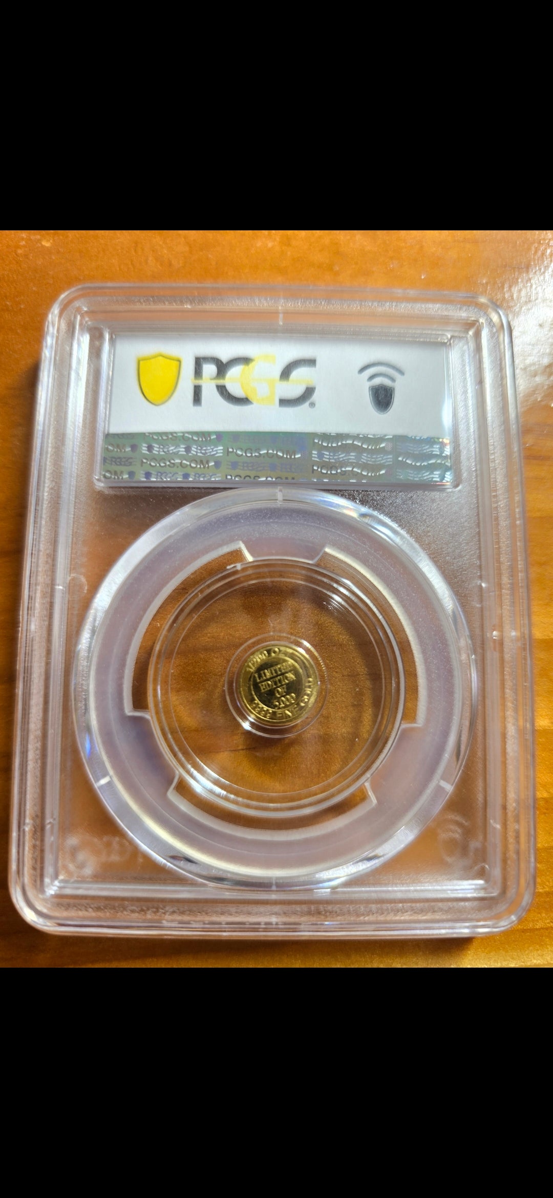 1/200 oz Roman Colosseum Au Gold Limited Mintage 5000 PCGS MS69 Fractional Gold