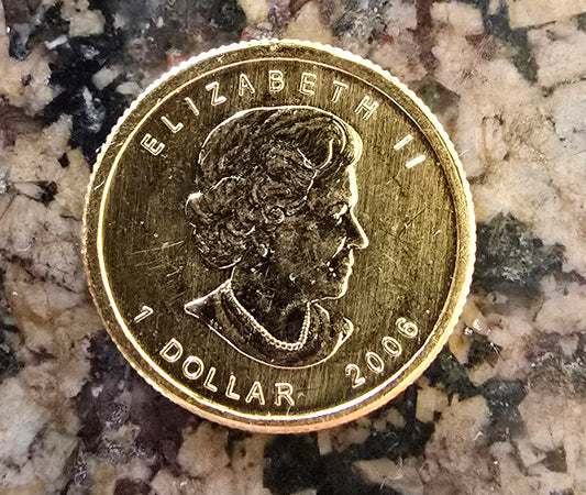 2006 Canada 1/20 oz Gold Maple Leaf BU