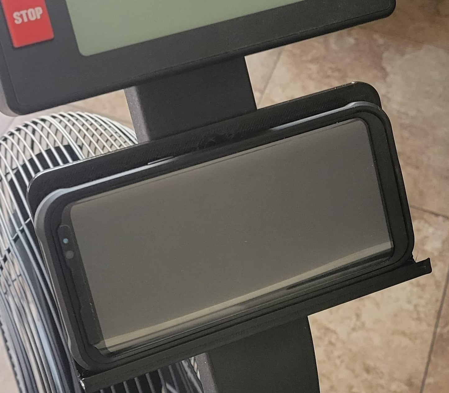 Rogue Echo Bike Phone Holder Air Assualt Bike