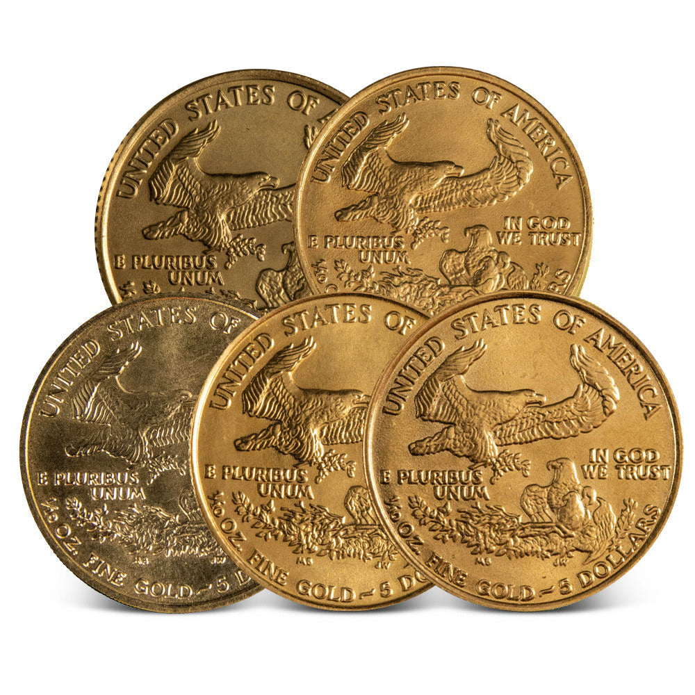 1/10 oz American Gold Eagle Coin (Random Year) ON SALE!